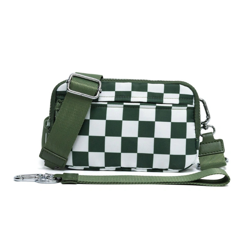 Quilted Wallet (Checkered)