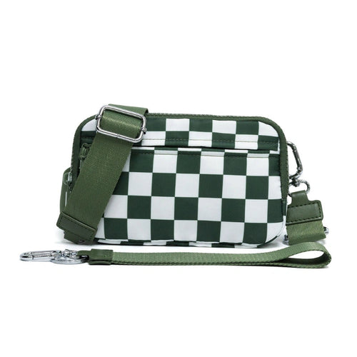 Quilted Wallet (Checkered)