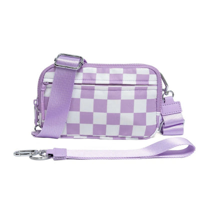 Checkered Light Purple