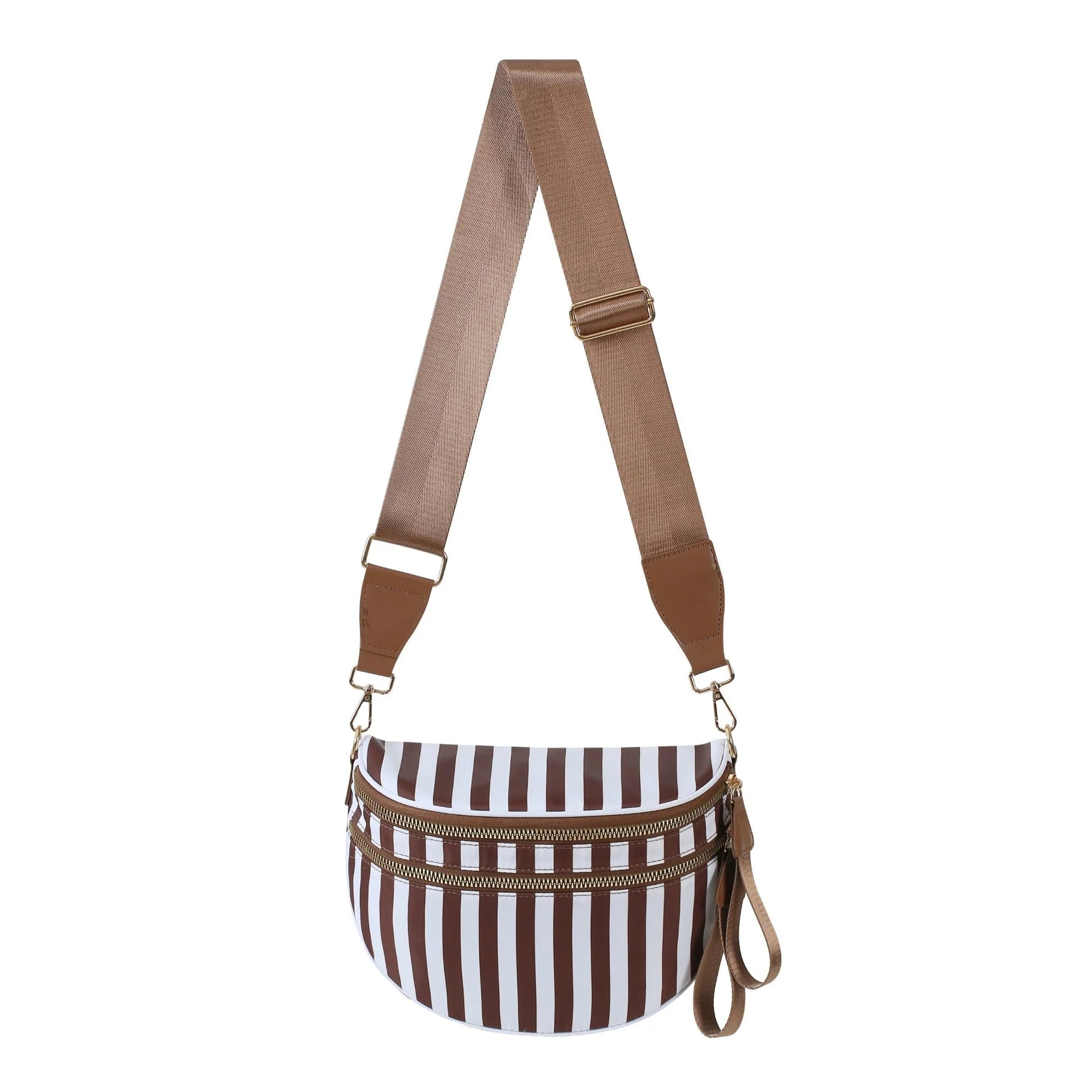 Brown and White
