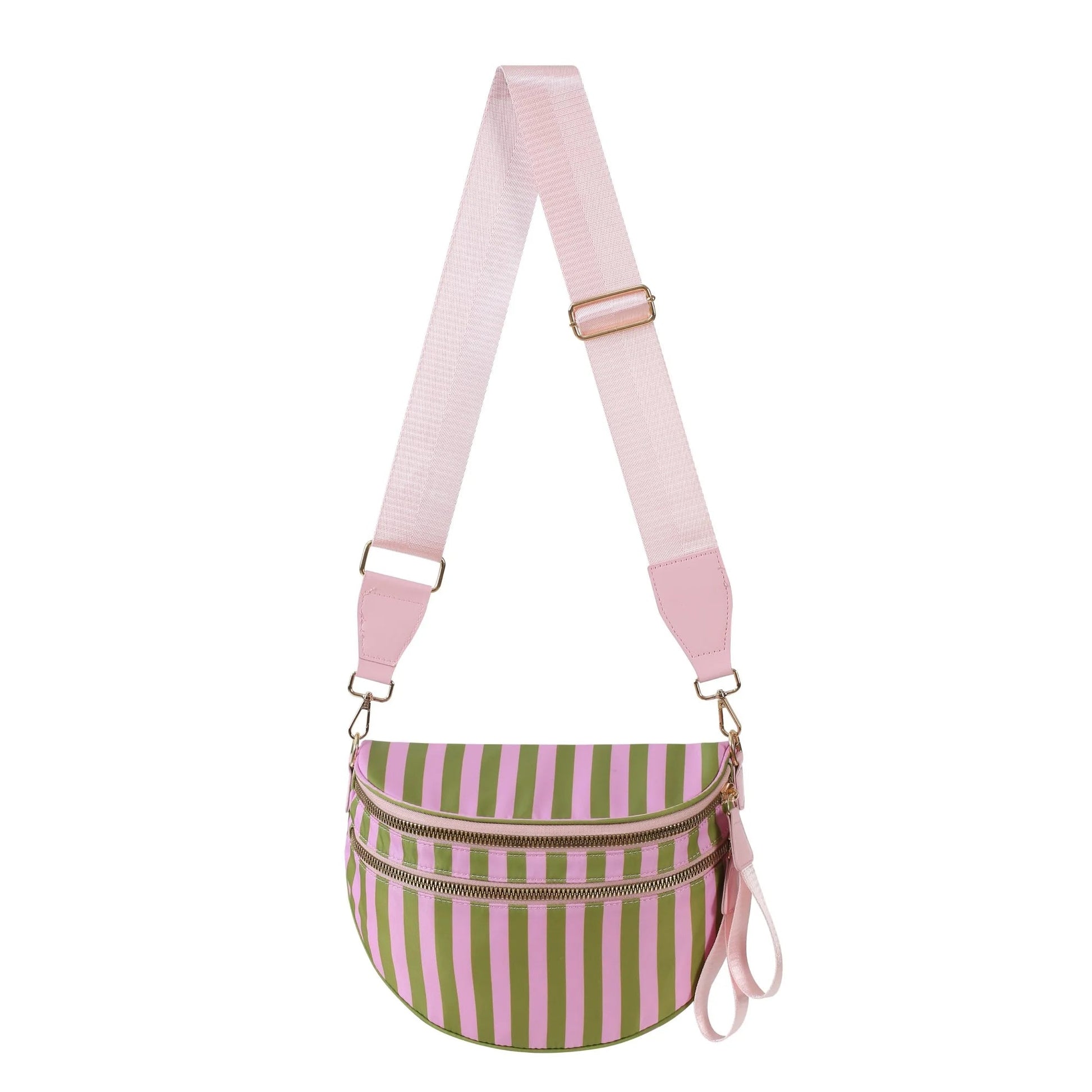 Olive and Pink