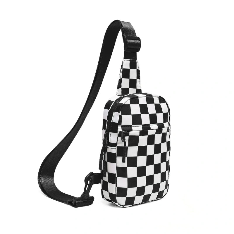 Checkered Black