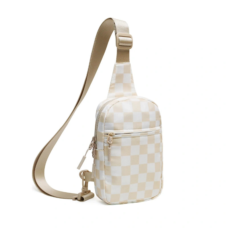 Checkered Beige