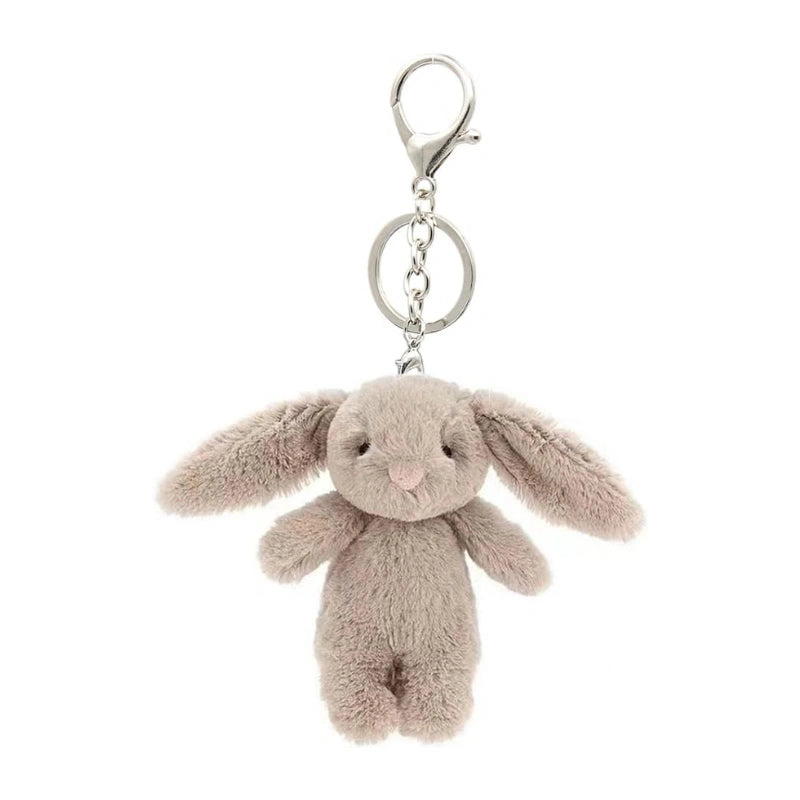 Bunny Plush Charm Beige