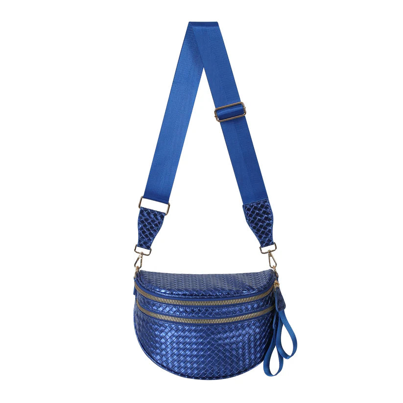 GoFree - Woven Leather Bum Bag