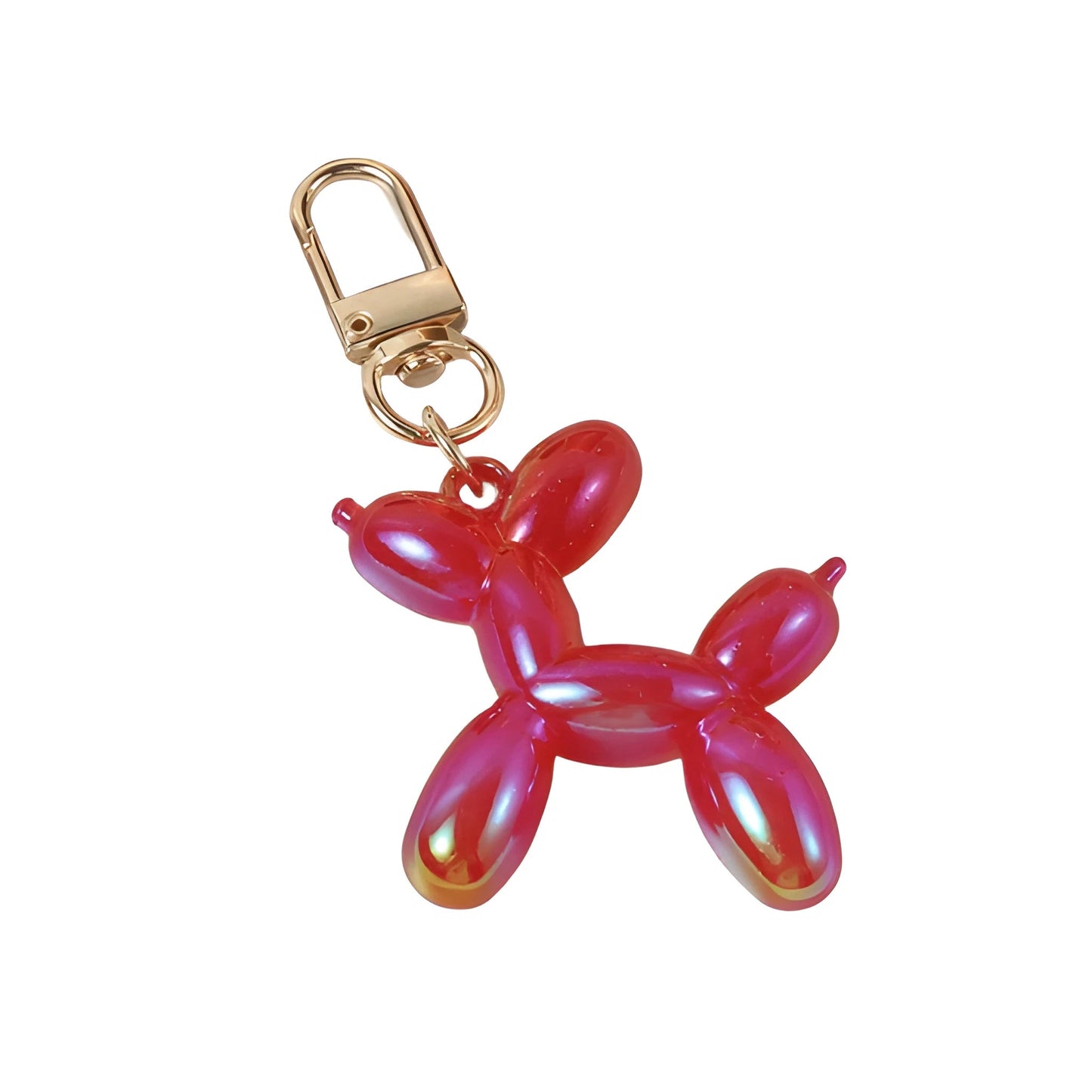 Balloon Dog Bag Charm Pink