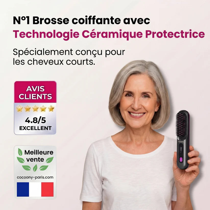 Brosse Cocoony Cheveux Courts